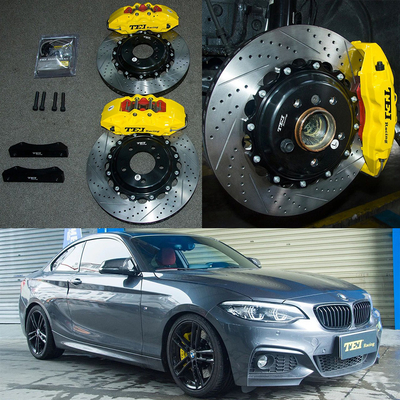 2er F22 BMW Big Brake Kit für 18-Zoll-Autofelge vorne 6-Kolben-Bremssattel-Bremskit für das automatische Bremssystem