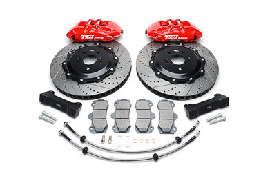 BBK großer Bremskit fors Nissan GTR großer Kolben-Tasterzirkel Bremsder ausrüstungs-6 mit vier Bremsbelägen 18inch