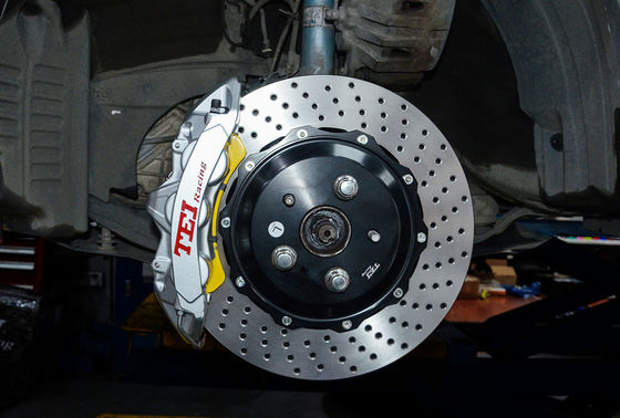 Große Bremse Kit For Toyota Highlander BBK 20 Tasterzirkel des Zoll-Rad-6piston mit 405*34mm Rotor