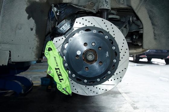 Großer Grün-Tasterzirkel Brems-Kit Front Rear Brake Caliper Rears E-BRAKE für AUDI Q5 201-2021 19/20&quot; Rad
