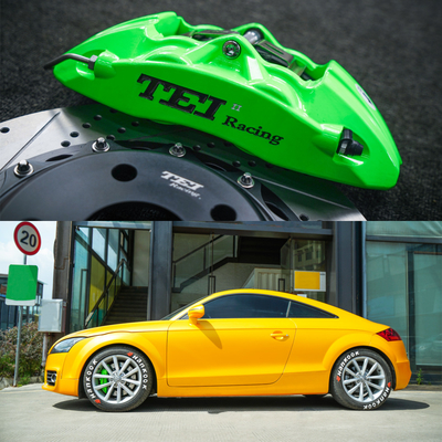 kaufen Audi TT / TT RS Front BBK Big Brake Kit 4 Kolben geschmiedet zwei Stück Kaliber mit Scheibenrotor 17 Zoll Auto Online-Herstellung