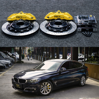 kaufen P60ES BMW Big Brake Kit für 3er GT 18 Zoll Autofelsen Front 6 Kolben-Kaliber Bremskit Automatikbremsestamm Online-Herstellung