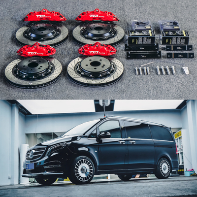 kaufen Aluminium Mercedes Großbremsgerät Vito 19-Zoll-Autoreifen Vorder 6 Kolben und Hinter 4 Kolben-Kaliber Bremsgerät Online-Herstellung