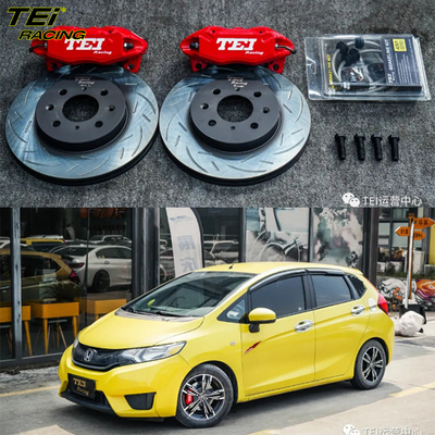 kaufen Front-Großbremsgerät 4 Kolbenhalter mit 262x22mm Rotor BBK Auto Bremssystem für Honda Fit GK5 15 Zoll Autofelge Online-Herstellung