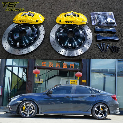 kaufen Front-Großbremsgerät 4 Kolbenhalter mit 355x28mm Rotor BBK Auto Bremssystem für Honda Civic 18 Zoll Autofelge Online-Herstellung