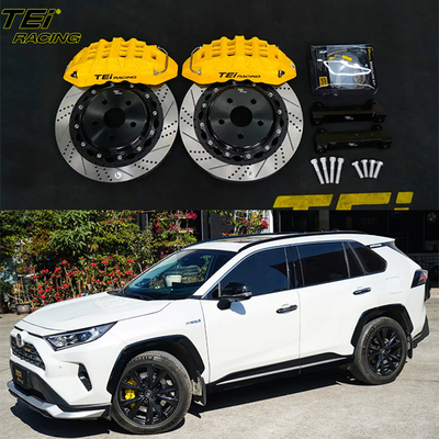 kaufen Vordere große Bremskit 6 Kolbenhalter mit 355x28mm Rotor BBK Auto Bremssystem für Toyota RAV4 19 Zoll Autofelge Online-Herstellung