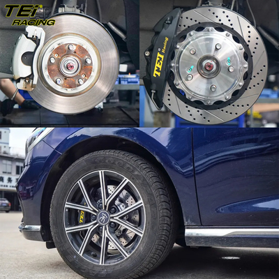 kaufen Front-Big Brake Kit 4 Kolben-Kaliber mit 330x28mm Rotor BBK Automatikbremssystem für BYD SONG MAX 17 Zoll Felge Online-Herstellung