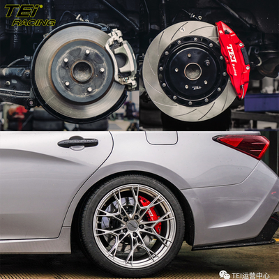 kaufen Hintere große Bremskit 4 Kolbenhalter mit 355x28mm Rotor BBK Automatikbremssystem für Toyota Avalon 19 Zoll Autofelge Online-Herstellung