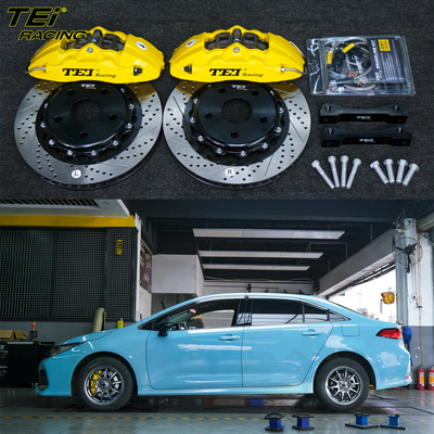 kaufen Front-Big Brake Kit 4 Kolben-Kaliber mit 300x27mm Rotor BBK Automatikbremssystem für Toyota ALLION 16 Zoll Autofelge Online-Herstellung