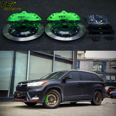 kaufen Front-Big Brake Kit 6 Kolbenhalter mit 378x32mm Rotor BBK Automatikbremssystem für Toyota Highlander 19 Zoll Autofelge Online-Herstellung