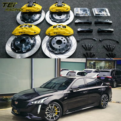 kaufen Vordere 6-Kolben- und hintere 4-Kolben-Klemm mit E-Bremsklemm BBK-Automatikbremssystem Für Cadillac CT5 19 Zoll Felge Online-Herstellung