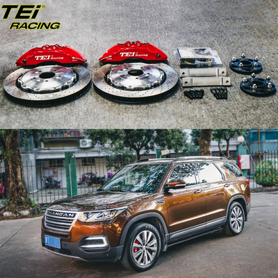 kaufen Front-Big Brake Kit 4 Kolben-Kaliber mit 378x32mm Rotor BBK Automatikbremssystem für Changan CS95 19 Zoll Autofelge Online-Herstellung