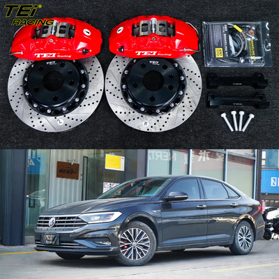 kaufen Vordere große Bremskit 4 Kolbenhalter mit 300x28mm Rotor BBK Auto Bremssystem für Volkswagen Sagitar 16 Zoll Autofelge Online-Herstellung