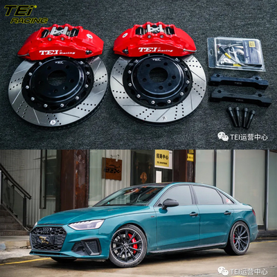 kaufen Vorderes Großbremsgerät 6 Kolbenhalter mit 355x32mm Rotor BBK Automatikbremssystem für AUDI A4 18 Zoll Felge Online-Herstellung