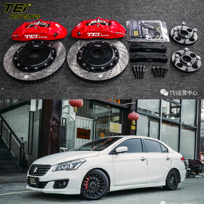 kaufen Vordere große Bremskit 4 Kolbenhalter mit 330x28mm Rotor BBK Auto Bremssystem für Suzuki Ciaz 16 Zoll Auto Felge Online-Herstellung