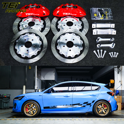 kaufen BBK Front 6pot Klemm 355*32mm Rotor und hinteren Upgrade 324mm Rotor Kit Automatikbremssystem für Ford Focus 18 Zoll Felge Online-Herstellung