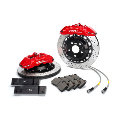 Qualität  TeiRacing P40NS+Big Brake Caliper Kit 4 Pot Racing Caliper for Audi VW BMW Mercedes Benz Subaru Chevrolet Ford Mazda 18  Inch Wheel Fabrik