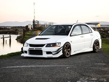 kaufen BBK für Lancer EVO 9 Big Brake Kit 6 Kolbenhalter mit 355*32mm Rotor Online-Herstellung