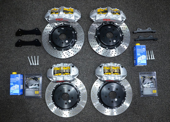 kaufen BBK Große Bremssatz für Toyota Highlander 20 Zoll Rad 6 Kolben Klemm mit 405 * 34mm Rotor Online-Herstellung