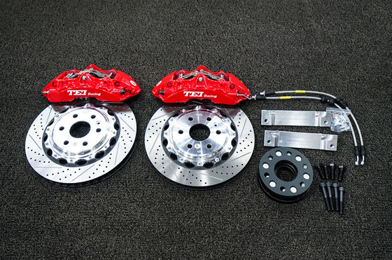 kaufen TEI Racing BBK P60NS 6 Kolben geschmiedet zwei Stück Kaliber Bremskit für Cadillac XT5 19 Zoll Vorderrad Online-Herstellung