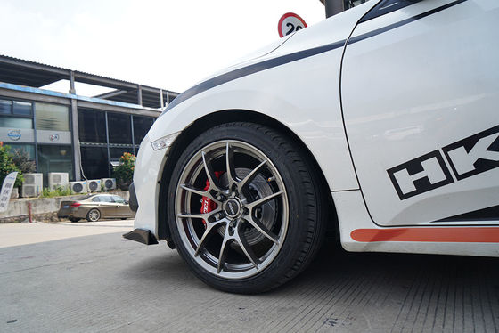kaufen Honda Civic EG6 EK9 EX Seden P40S 4 Kolben geschmiedet Kaliber mit 330 * 28mm Rotor 17 Zoll Rad Online-Herstellung