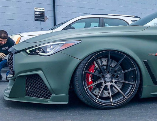 kaufen Infiniti Q60 Große Bremssätze 6 Kolbenhalter mit 405*34mm Rotor 20 Zoll Vorderrad Online-Herstellung