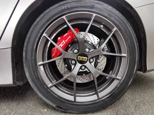 kaufen BBK für Honda Accord Große Bremskiste 6 Kolbenhalter mit 355*32mm Rotor Vorderrad und hinteren EBP Online-Herstellung