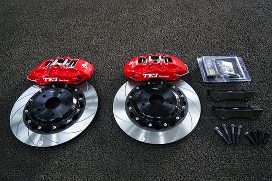 kaufen Vorderbremsschraube mit 355x32mm Schlitzscheibenrotor 6 Töpfe Großer Bremskit für TOYOTA CROWN 2005-2021 18 