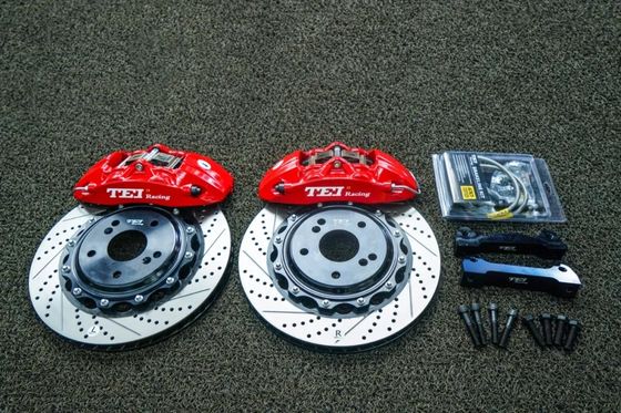 kaufen 6 Kolben Vordere große Bremskit Rennbremsverschluss 330x28mm Rotor für ACCORD CIVIC 2015-2021 17/18