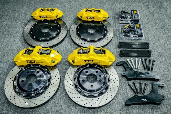 kaufen TEI Racing S60 6 Kolbenhalter und S40 4 Kolbenhalter Große Bremssatz für Audi A7 Vorder- und Rückseite Online-Herstellung