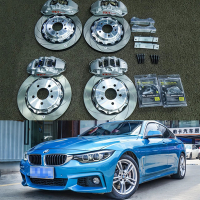 Alloy BMW Big Brake Kit für 4er 18 Zoll Autofelge vorne und hinten 4-Kolben-Bremssatz Auto Brake System