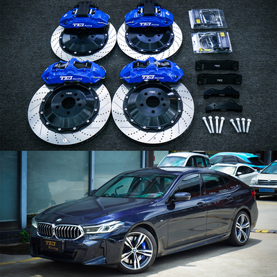 Hochleistungs-BBK-Bremskit für BMW 6er GT 20-Zoll-Felge vorne 6-Kolben und hinten 4-Kolben-Bremssattel, um EBP zu halten