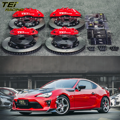 Vorderseite 6 Kolben und hinteren 4 Kolben Klemm BBK Automatikbremssystem für Toyota 86 18 Zoll Felge