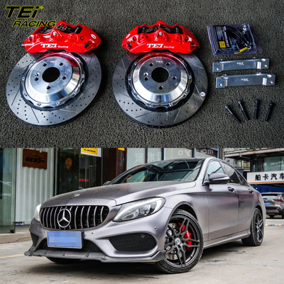 Frontgroße Bremskit 6 Kolbenhalter mit 378*32 mm Rotor BBK Auto Bremssystem für Mercedes Benz C200 19 Zoll Autofelge