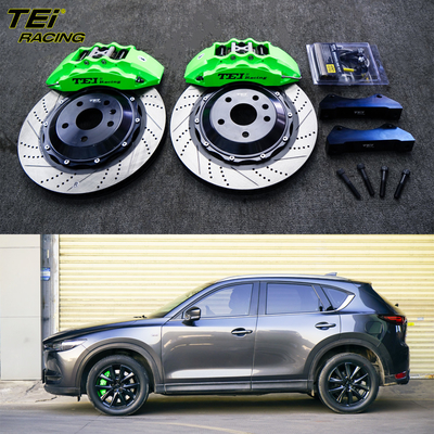 Vorderes Großbremsgerät 6 Kolbenhalter mit 378*32 mm Rotor BBK Automatikbremssystem für Mazda CX5 19 Zoll Felge