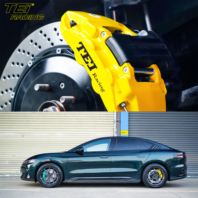 Hintere große Bremskit 6 Kolbenhalter mit 380*28 mm Rotor BBK Auto Bremssystem für BYD Han 19 Zoll Auto Felge