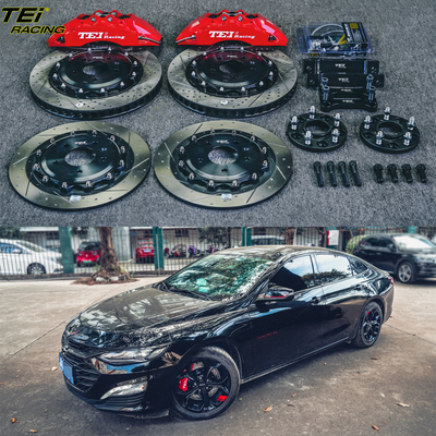 BBK Front 6pot Caliper 355x32mm Rotor und hinteren Upgrade 345mm Rotor Auto Bremssystem für Chevrolet Malibu XL 18 Zoll Felge