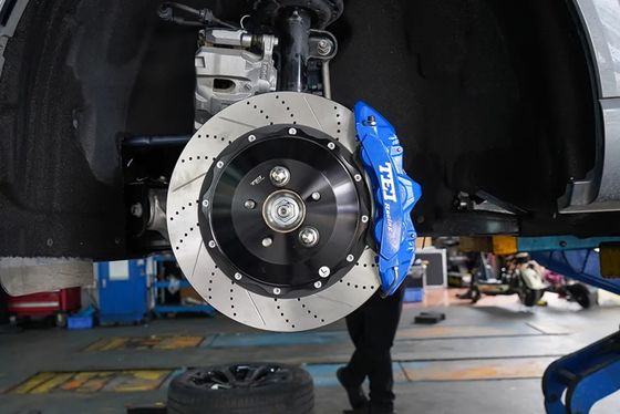 Großer Disketten-Rotor der Bremsausrüstungs-6 Topf geschmiedeter des Tasterzirkel-405x34mm für FORD-FORSCHER 2015-2020 22&quot; Rad