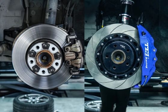 Kolben-große Bremse Kit For BMW F30 F80 F35 2012-2019 18&quot; Front Brake Withs 355X32MM gekerbte Disketten-6 Rad
