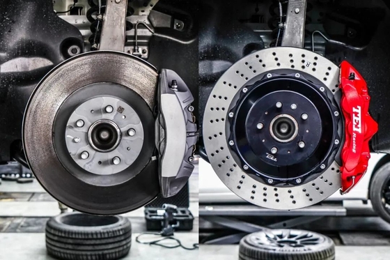 Kolben-große Bremse Kit For Tesla Model Y Front And Rear TEI Racings S60 6