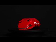 TEI Bremssattel SR6 Performance Autoteile 6-Kolben BBK R17 R18 Auto-Rad-Upgrade Bremskit für